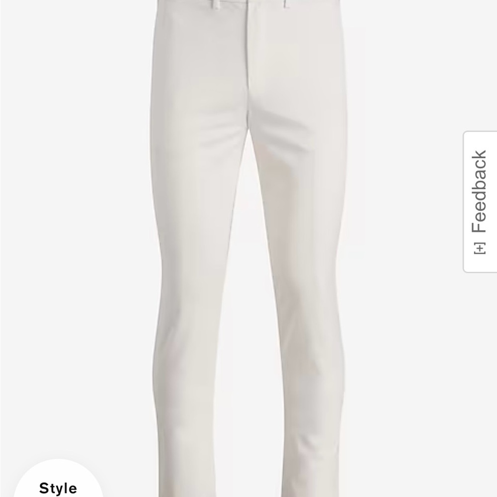 Elegant White Trousers